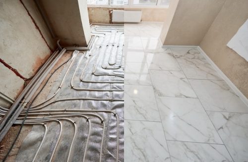 Plancher chauffant
